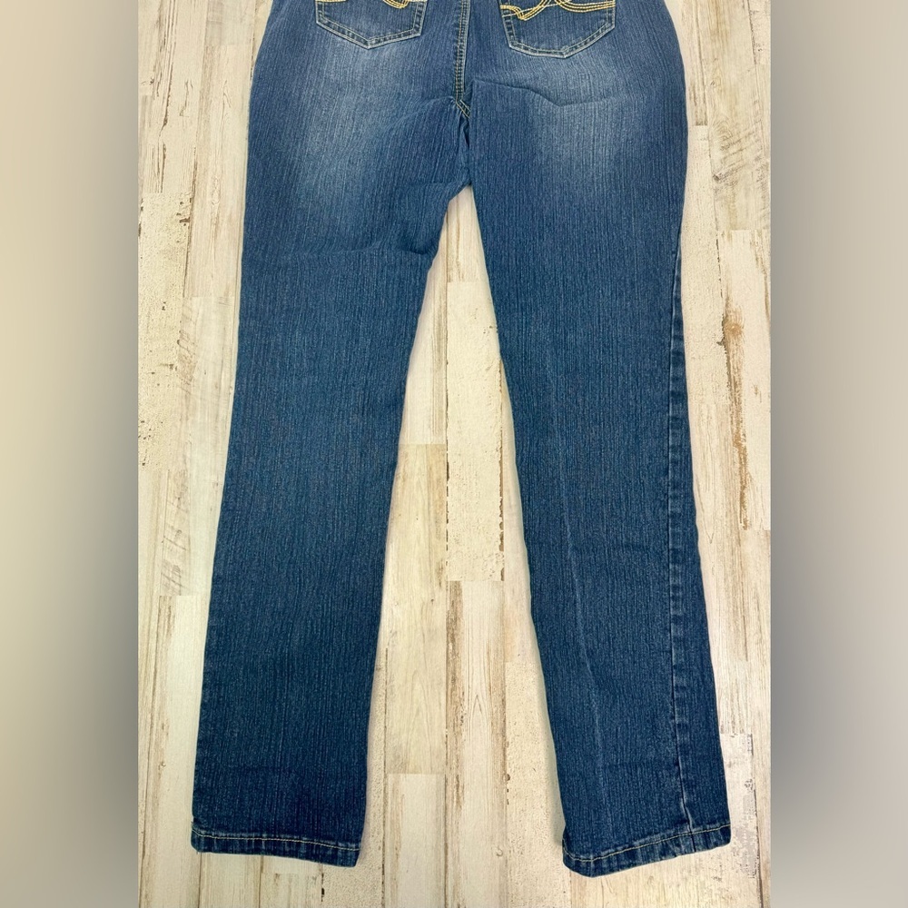 Cato Premium Jeans Women's 10 32x32 Blue Straight Leg high Rise - Picture 11 of 11